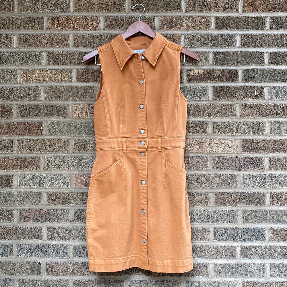 & Other Stories Organic Cotton Button Down Dress